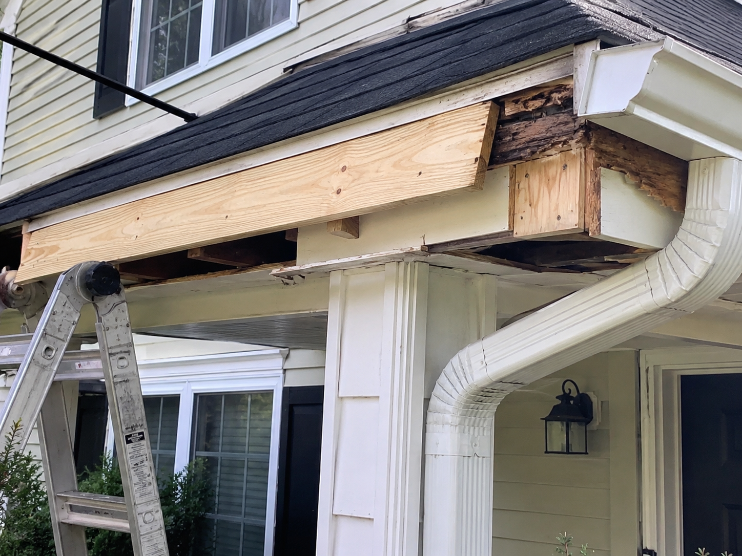 Exterior repairs